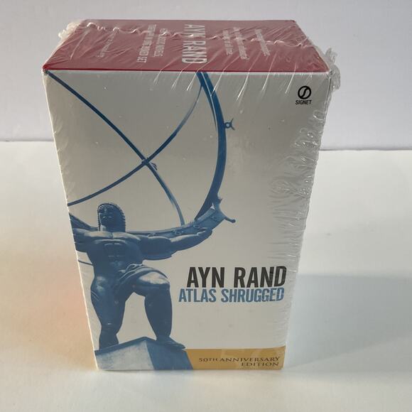 Ayn Rand Fountainhead Atlas & Shrugged Centennial Edition 2 Box Set New Sealed - Picture 4 of 7